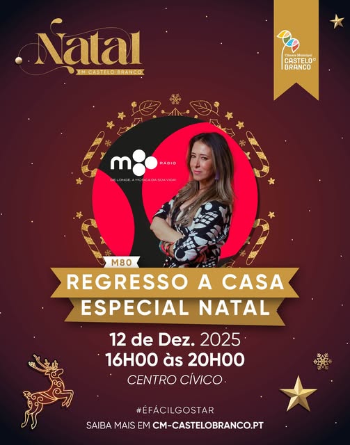 Rádio oficial do Natal em Castelo Branco com emissão especial esta sexta-feira